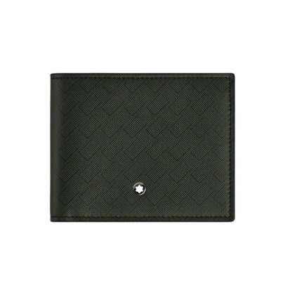 MONTBLANC EXTREME 3.0 ΔΕΡΜΑΤΙΝΟ ΠΟΡΤΟΦΟΛΙ 6CC ΠΡΑΣΙΝΟ