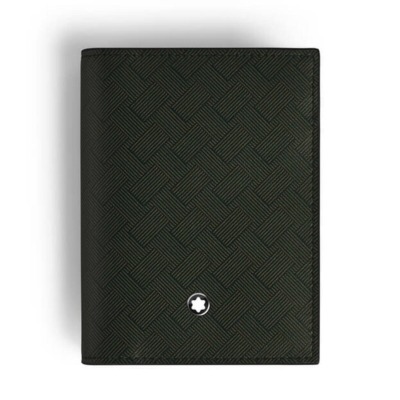 MONTBLANC EXTREME 3.0 ΔΕΡΜΑΤΙΝΗ ΘΗΚΗ ΚΑΡΤΩΝ 4CC ΧΑΚΙ