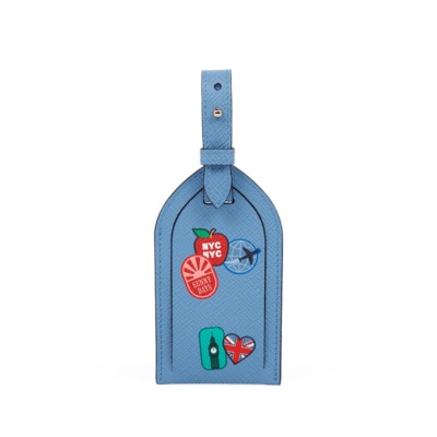 SMYTHSON PANAMA PREMIUM ΔΕΡΜΑΤΙΝΗ ΕΤΙΚΕΤΑ ΑΠΟΣΚΕΥΗΣ STICKERS ΓΑΛΑΖΙΟ