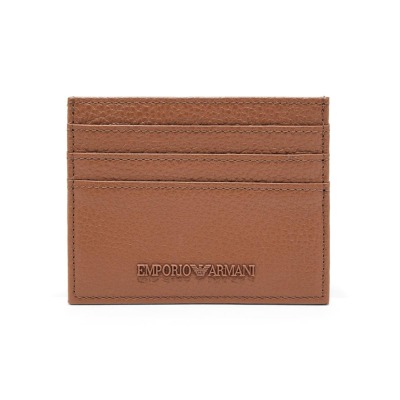 EMPORIO ARMANI ΔΕΡΜΑΤΙΝΗ ΘΗΚΗ ΠΙΣΤΩΤΙΚΩΝ ΚΑΡΤΩΝ ΚΟΝΙΑΚ