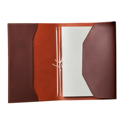 PAPER REPUBLIC TRIFOLD ΝΤΟΣΙΕ ΣΥΝΕΔΡΙΩΝ Α5 CHESTNUT