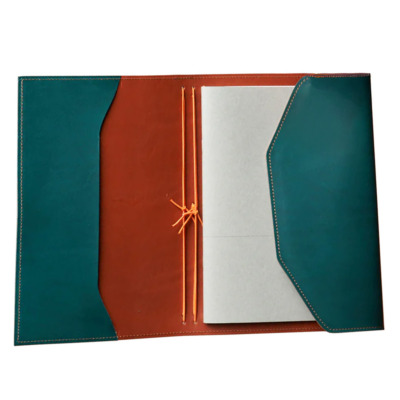 PAPER REPUBLIC TRIFOLD ΝΤΟΣΙΕ ΣΥΝΕΔΡΙΩΝ Α5 PETROL BLUE