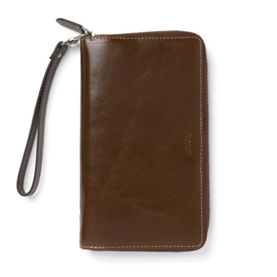FILOFAX MALDEN ORGANISER PERSONAL ZIP BROWN