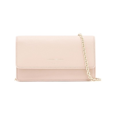 Γυναικεία crossbody τσάντα της εταιρείας Emporio Armani κατασκευασμένη από δέρμα σε μπεζ χρώμα. Διαθέτει αλυσίδα σε χρυσό χρώμα και μαγνητικό κλείσιμο.