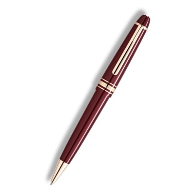 MONTBLANC MEISTERSTUCK GOLD COATED MIDSIZE ΣΤΥΛΟ ΔΙΑΚΡΕΙΑΣ ΜΠΟΡΝΤΟ