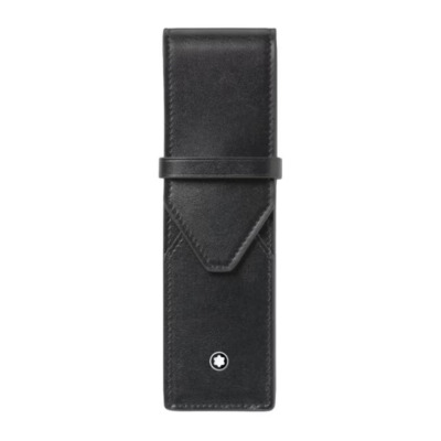 ΜONTBLANC ΔΕΡΜΑΤΙΝΗ ΘΗΚΗ ΣΤΥΛΟΓΡΑΦΩΝ MEISTERSTUCK BLACK