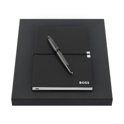 HUGO BOSS ΣΕΤ ΣΤΥΛΟ ROLLER ΚΑΙ ΣΗΜΕΙΩΜΑΤΑΡΙΟ A5