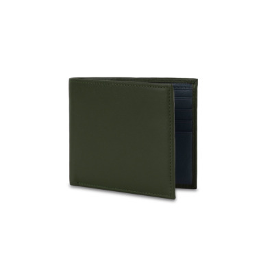 CAMPO MARZIO VINCENT ΠΟΡΤΟΦΟΛΙ OLIVE GREEN-OCEAN BLUE