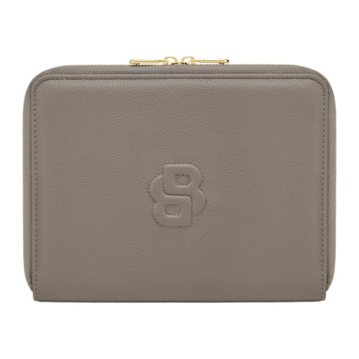 HUGO BOSS SIGNATURE ΝΤΟΣΙΕ ΣΥΝΕΔΡΙΩΝ Α5 ZIP ΜΠΕΖ