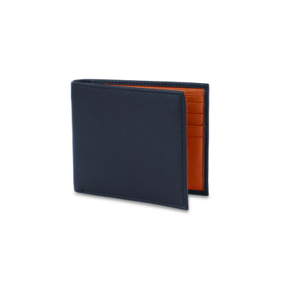 CAMPO MARZIO VINCENT ΠΟΡΤΟΦΟΛΙ OCEAN BLUE-ORANGE