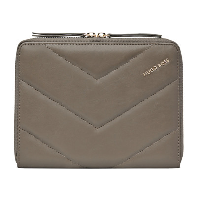 HUGO BOSS TRIGA ΝΤΟΣΙΕ ΣΥΝΕΔΡΙΩΝ Α5 ZIP TAUPE