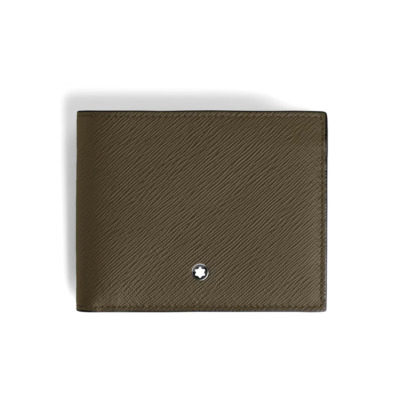 MONTBLANC SARTORIAL ΔΕΡΜΑΤΙΝΟ ΠΟΡΤΟΦΟΛΙ 6CC ΧΑΚΙ