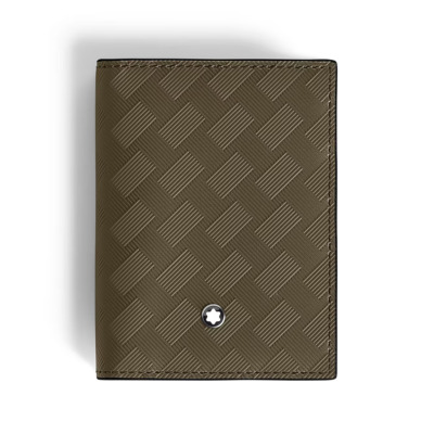 MONTBLANC EXTREME 3.0 ΔΕΡΜΑΤΙΝΗ ΘΗΚΗ ΚΑΡΤΩΝ 4CC ΧΑΚΙ