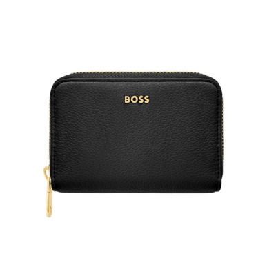 HUGO BOSS SIGNATURE ΠΟΡΤΟΦΟΛΙ SMALL ΜΑΥΡΟ