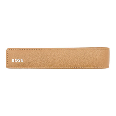 HUGO BOSS CLASSIC GRAINED ΘΗΚΗ ΣΤΥΛΟ ΚΑΜΕΛ