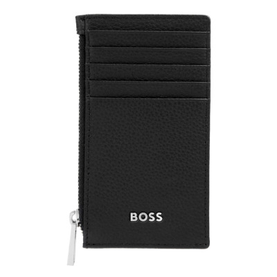 HUGO BOSS CLASSIC GRAINED ΚΑΡΤΟΘΗΚΗ ΜΑΥΡΗ