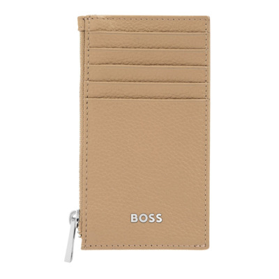 HUGO BOSS CLASSIC GRAINED ΚΑΡΤΟΘΗΚΗ ΚΑΜΕΛ