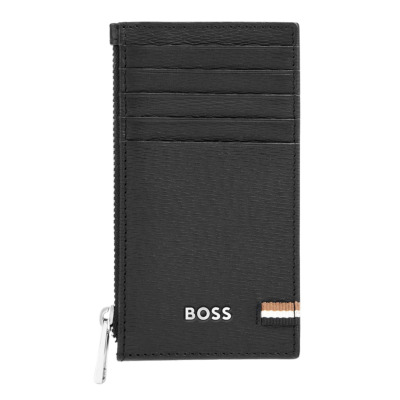HUGO BOSS ICONIC ΚΑΡΤΟΘΗΚΗ ΜΑΥΡΗ