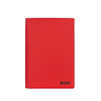 HUGO BOSS ΣΗΜΕΙΩΜΑΤΑΡΙΟ ESSENTIAL A6 ΚΟΚΚΙΝΟ