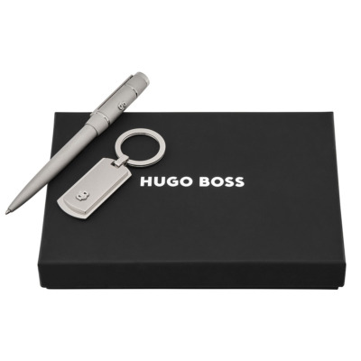HUGO BOSS ΣΕΤ ΣΤΥΛΟ ΔΙΑΡΚΕΙΑΣ ΚΑΙ ΜΠΡΕΛΟΚ DIAMOND ΑΣΗΜΙ
