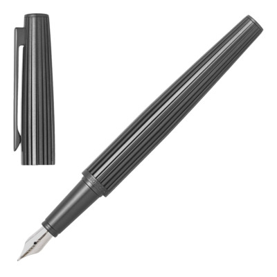 HUGO BOSS NITOR ΠΕΝΑ ΓΡΑΦΗΣ GUNMETAL