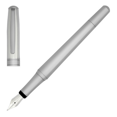 HUGO BOSS ESSENTIAL ΠΕΝΑ ΓΡΑΦΗΣ SILVER