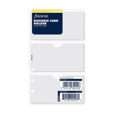 FILOFAX ΑΝΤΑΛΛΑΚΤΙΚΟ PERSONAL ΚΑΡΤΟΘΗΚΗ ΔΙΠΛΗΣ ΟΨΗΣ