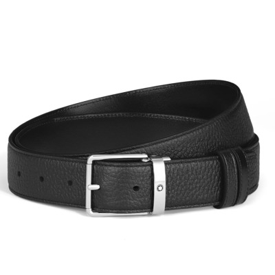 MONTBLANC EVERYDAY ΔΕΡΜΑΤΙΝΗ ΖΩΝΗ ΜΑΥΡΗ