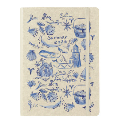 TYPE CENTER SOFT ΣΗΜΕΙΩΜΑΤΑΡΙΟ SUMMER EDITION Α5 MID-SIZE ( 14.8 X 21 ) OFF WHITE