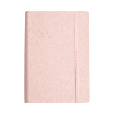 TYPE CENTER SOFT ΗΜΕΡΗΣΙΟ ΗΜΕΡΟΛΟΓΙΟ Α5 MID-SIZE ( 14 X 20.5 ) 2027 POWDER PINK