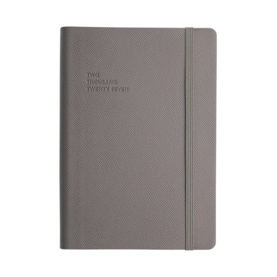 TYPE CENTER SOFT ΗΜΕΡΗΣΙΟ ΗΜΕΡΟΛΟΓΙΟ Α5 MID-SIZE ( 14 X 20.5 ) 2027 GREY