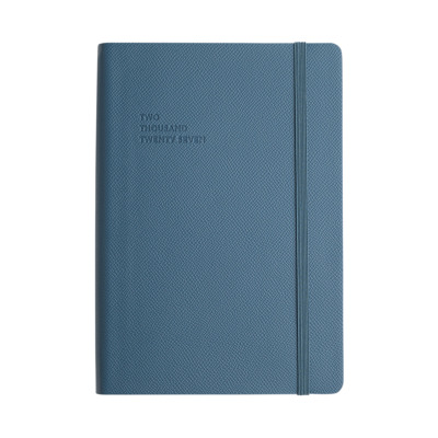TYPE CENTER SOFT ΗΜΕΡΗΣΙΟ ΗΜΕΡΟΛΟΓΙΟ Α5 MID-SIZE ( 14 X 20.5 ) 2027 BLUE AEGEAN