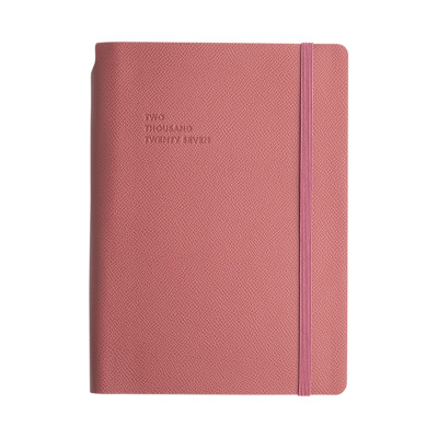 TYPE CENTER PEN SOFT ΗΜΕΡΗΣΙΟ ΗΜΕΡΟΛΟΓΙΟ Α5 MID-SIZE ( 14 X 20.5 ) 2027 DUSTY PINK