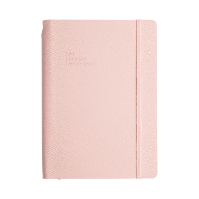 TYPE CENTER PEN SOFT ΗΜΕΡΗΣΙΟ ΗΜΕΡΟΛΟΓΙΟ Α5 MID-SIZE ( 14 X 20.5 ) 2027 POWDER PINK