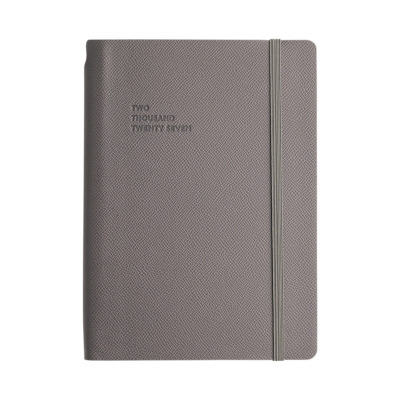 TYPE CENTER PEN SOFT ΗΜΕΡΗΣΙΟ ΗΜΕΡΟΛΟΓΙΟ Α5 MID-SIZE ( 14 X 20.5 ) 2027 GREY