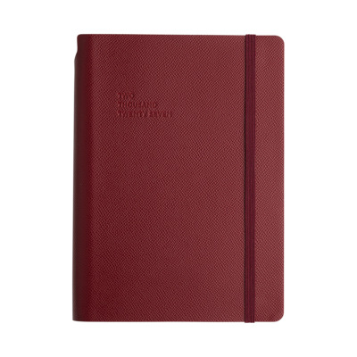 TYPE CENTER PEN SOFT ΗΜΕΡΗΣΙΟ ΗΜΕΡΟΛΟΓΙΟ Α5 MID-SIZE ( 14 X 20.5 ) 2027 MAROON