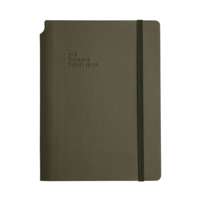 TYPE CENTER PEN SOFT ΕΒΔΟΜΑΔΙΑΙΟ ΗΜΕΡΟΛΟΓΙΟ Α5 MID-SIZE ( 14 X 20.5 ) 2027 KHAKI