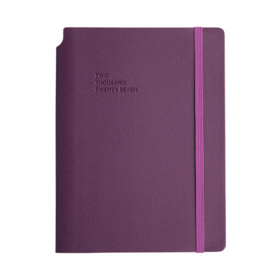 TYPE CENTER PEN SOFT ΕΒΔΟΜΑΔΙΑΙΟ ΗΜΕΡΟΛΟΓΙΟ Α5 MID-SIZE ( 14 X 20.5 ) 2027 PURPLE