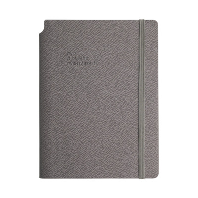 TYPE CENTER PEN SOFT ΕΒΔΟΜΑΔΙΑΙΟ ΗΜΕΡΟΛΟΓΙΟ Α5 MID-SIZE ( 14 X 20.5 ) 2027 GREY