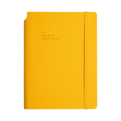 TYPE CENTER PEN SOFT ΕΒΔΟΜΑΔΙΑΙΟ ΗΜΕΡΟΛΟΓΙΟ Α5 MID-SIZE ( 14 X 20.5 ) 2027 SPICY YELLOW