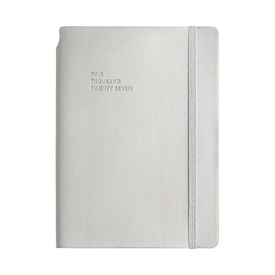TYPE CENTER PEN LIMITED ΗΜΕΡΗΣΙΟ ΗΜΕΡΟΛΟΓΙΟ Α5 MID-SIZE ( 14 X 20.5 ) 2027 SILVER