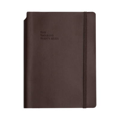 TYPE CENTER PEN LIMITED ΕΒΔΟΜΑΔΙΑΙΟ ΗΜΕΡΟΛΟΓΙΟ Α5 MID-SIZE ( 14 X 20.5 ) 2027 BROWN