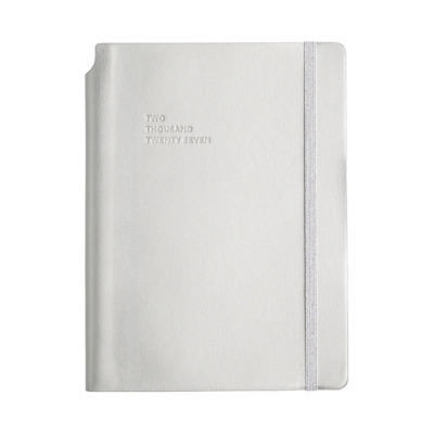 TYPE CENTER PEN LIMITED ΕΒΔΟΜΑΔΙΑΙΟ ΗΜΕΡΟΛΟΓΙΟ Α5 MID-SIZE ( 14 X 20.5 ) 2027 SILVER