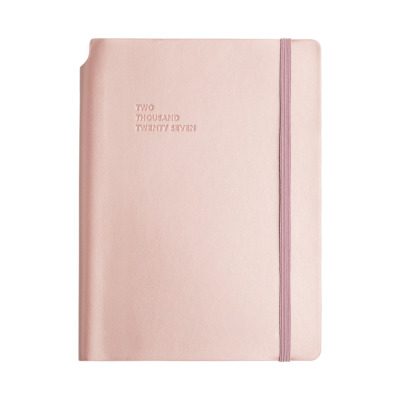 TYPE CENTER PEN LIMITED ΕΒΔΟΜΑΔΙΑΙΟ ΗΜΕΡΟΛΟΓΙΟ Α5 MID-SIZE ( 14 X 20.5 ) 2027 METALLIC PINK