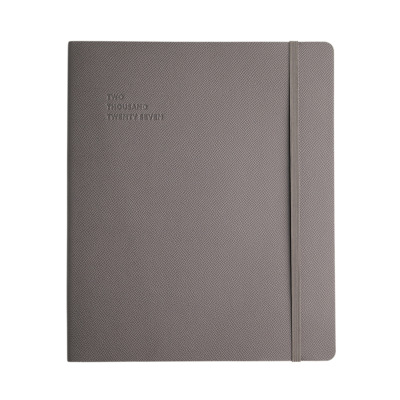 TYPE CENTER ΕΒΔΟΜΑΔΙΑΙΟ ΗΜΕΡΟΛΟΓΙΟ Β5 DESK-SIZE ( 21.5 X 26 ) 2027 GREY