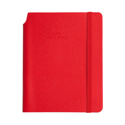 TYPE CENTER PEN SOFT ΕΒΔΟΜΑΔΙΑΙΟ ΗΜΕΡΟΛΟΓΙΟ Α6 POCKET-SIZE ( 10.5 X 14.8 ) 2027 RED