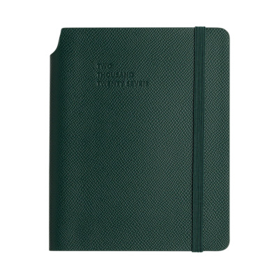 TYPE CENTER PEN SOFT ΕΒΔΟΜΑΔΙΑΙΟ ΗΜΕΡΟΛΟΓΙΟ Α6 POCKET-SIZE ( 10.5 X 14.8 ) 2027 FOREST GREEN