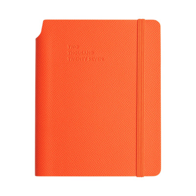 TYPE CENTER PEN SOFT ΕΒΔΟΜΑΔΙΑΙΟ ΗΜΕΡΟΛΟΓΙΟ Α6 POCKET-SIZE ( 10.5 X 14.8 ) 2027 PAPAYA ORANGE