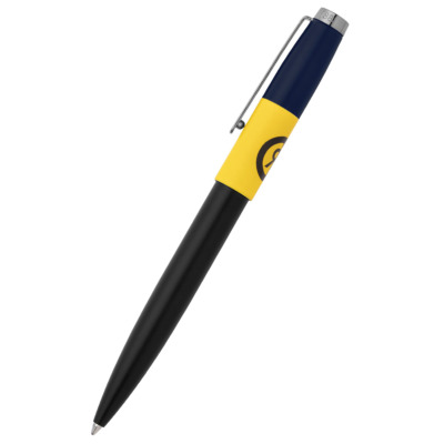 CERRUTI 1881 BRICK ΣΤΥΛΟ BALLPOINT YELLOW BLACK NAVY
