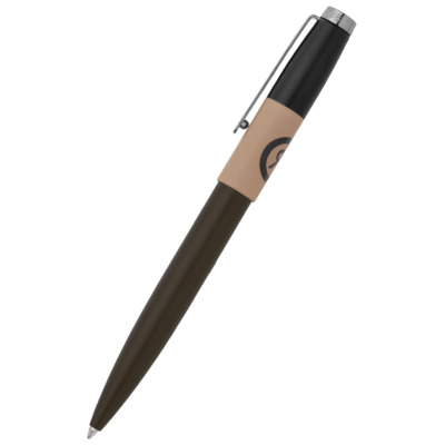 CERRUTI 1881 BRICK ΣΤΥΛΟ BALLPOINT BEIGE KHAKI BLACK